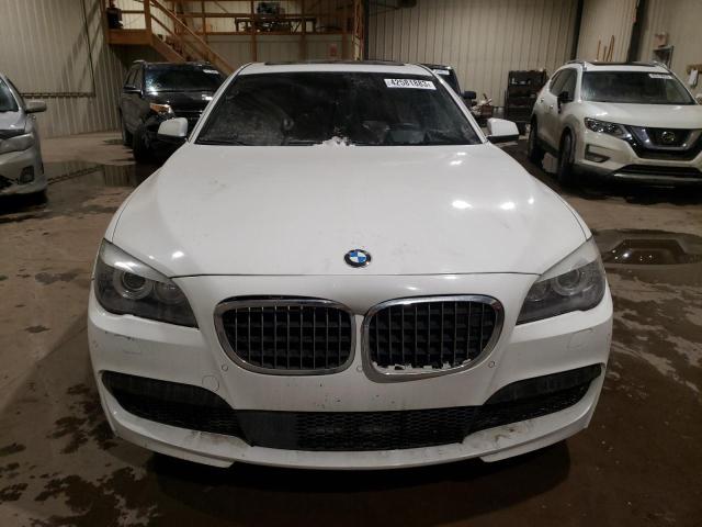 WBAKC6C59CC396889 - 2012 BMW 7 SERIES XI WHITE photo 5