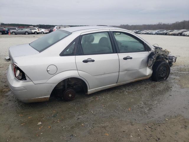 1FAFP34N06W230646 - 2006 FORD FOCUS ZX4 GRAY photo 3