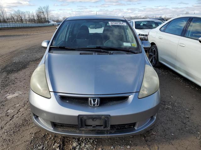 JHMGD38477S023767 - 2007 HONDA FIT SILVER photo 5