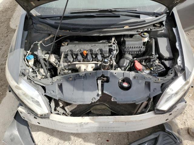 2HGFB2F53DH300508 - 2013 HONDA CIVIC LX SILVER photo 11