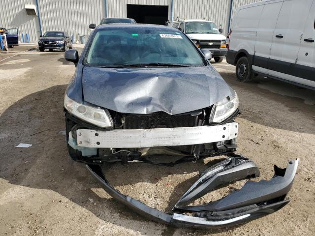 2HGFB2F53DH300508 - 2013 HONDA CIVIC LX SILVER photo 5