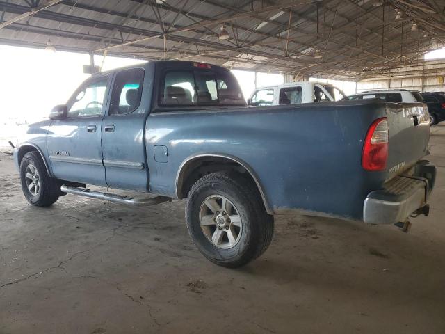 5TBRT34196S473073 - 2006 TOYOTA TUNDRA ACCESS CAB SR5 BLUE photo 2