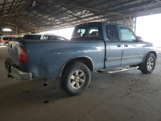 5TBRT34196S473073 - 2006 TOYOTA TUNDRA ACCESS CAB SR5 BLUE photo 3