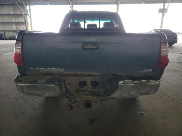 5TBRT34196S473073 - 2006 TOYOTA TUNDRA ACCESS CAB SR5 BLUE photo 6