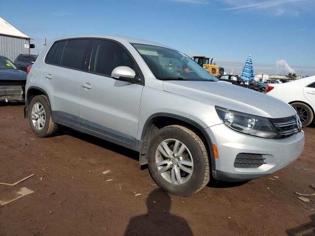 WVGAV7AX2CW547049 - 2012 VOLKSWAGEN TIGUAN S SILVER photo 4