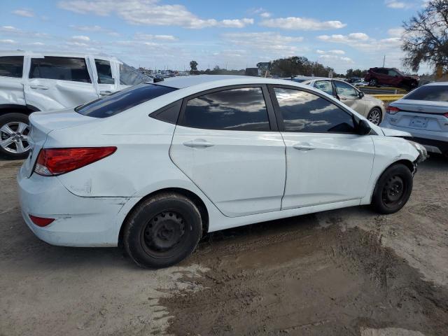 KMHCT4AE4EU736795 - 2014 HYUNDAI ACCENT GLS WHITE photo 3