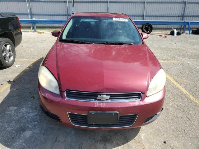 2G1WU581369393508 - 2006 CHEVROLET IMPALA LTZ MAROON photo 5