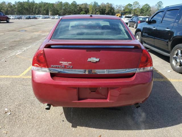 2G1WU581369393508 - 2006 CHEVROLET IMPALA LTZ MAROON photo 6