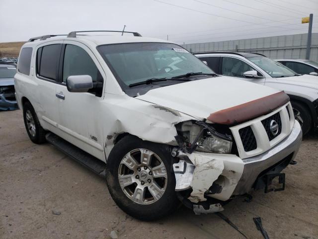 5N1AA08C37N708106 - 2007 NISSAN ARMADA SE WHITE photo 4