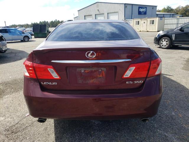 JTHBJ46G872117713 - 2007 LEXUS ES 350 MAROON photo 6