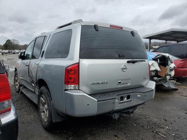 5N1AA08B86N721584 - 2006 NISSAN ARMADA SE SILVER photo 2