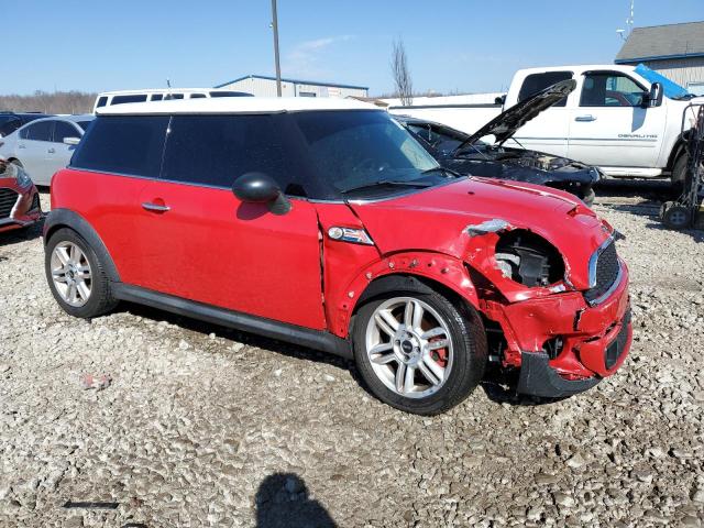 WMWSV3C51BTY15146 - 2011 MINI COOPER S RED photo 4