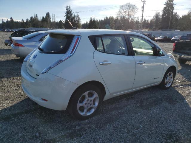 JN1AZ0CP0CT022332 - 2012 NISSAN LEAF SV WHITE photo 3