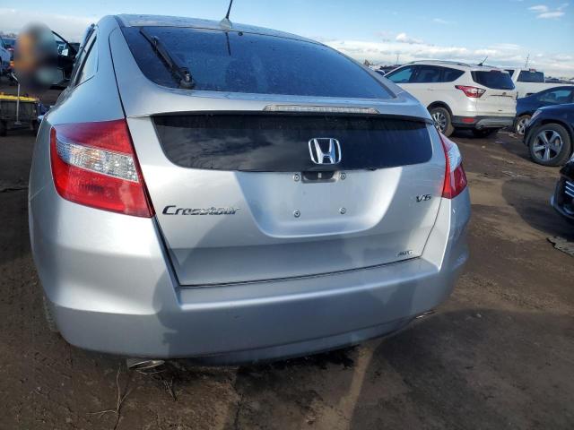 5J6TF2H58CL011087 - 2012 HONDA CROSSTOUR EXL SILVER photo 6