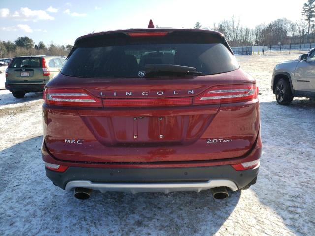 5LMCJ2D94HUL00684 - 2017 LINCOLN MKC SELECT Կարմիր լուսանկար 6