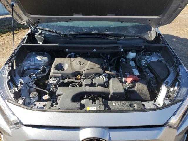 2T3W1RFV9PW248235 - 2023 TOYOTA RAV4 XLE SILVER photo 12