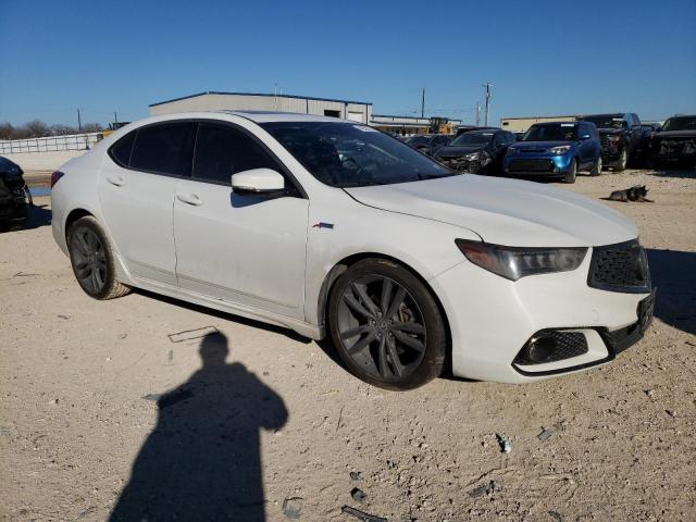 19UUB2F63JA013115 - 2018 ACURA TLX TECH+A WHITE photo 4