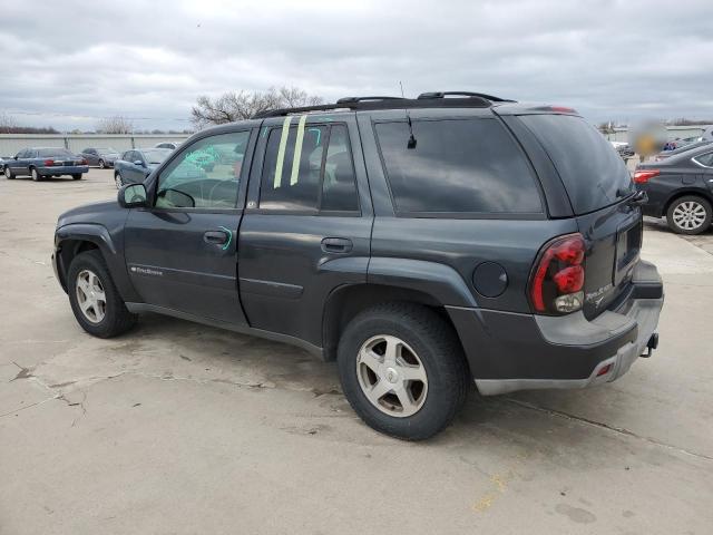 1GNDS13S732187428 - 2003 CHEVROLET TRAILBLAZE GRAY photo 2