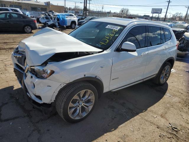 5UXWX9C57H0T00002 - 2017 BMW X3 XDRIVE28I WHITE photo 1