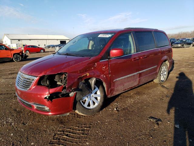 2C4RC1BG3GR229903 - 2016 CHRYSLER TOWN & COU TOURING წითელი ფოტო 1