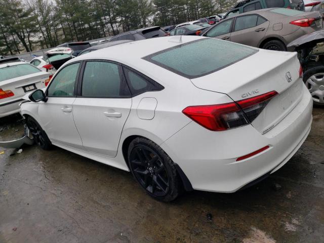 2HGFE2F5XNH599312 - 2022 HONDA CIVIC SPORT 白色 照片 2