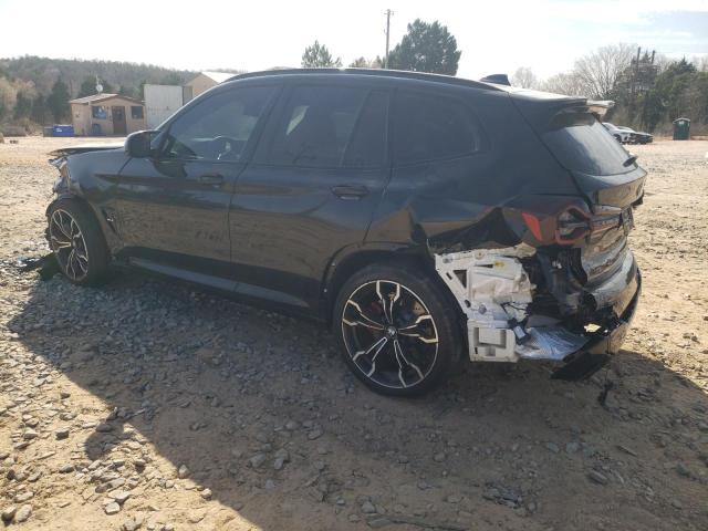 5YM13EC07N9L98693 - 2022 BMW X3 M BLACK photo 2
