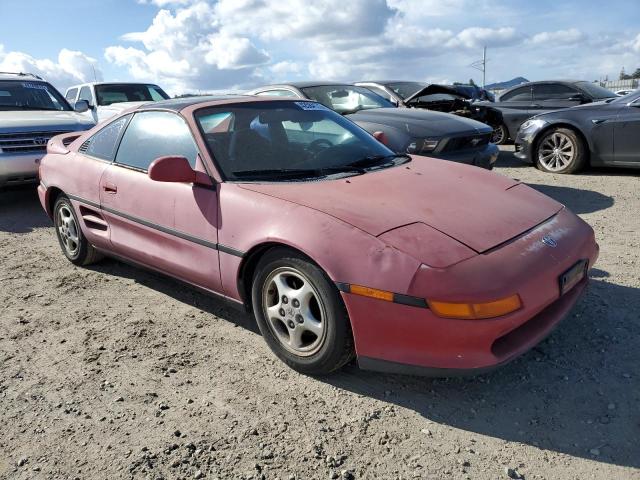 JT2SW21N9M0014121 - 1991 TOYOTA MR2 SPORT ROOF BURGUNDY photo 4