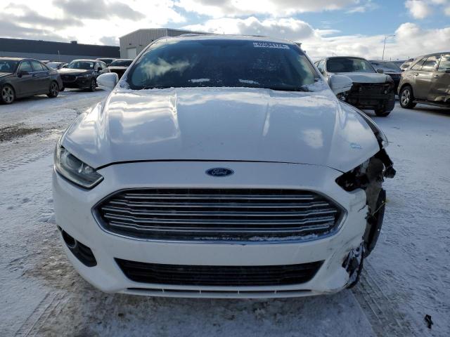 3FA6P0H95DR287243 - 2013 FORD FUSION SE WHITE photo 5