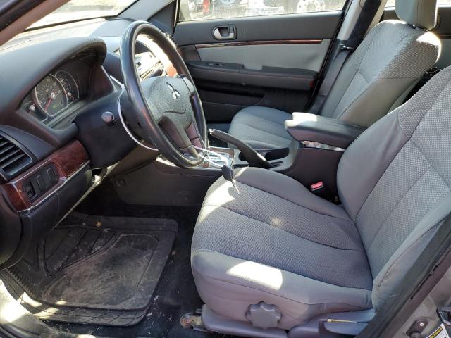 4A3AB36F89E010333 - 2009 MITSUBISHI GALANT ES GRAY photo 7