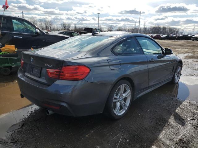 WBA3R5C5XFK372690 - 2015 BMW 435 XI GRAY photo 3