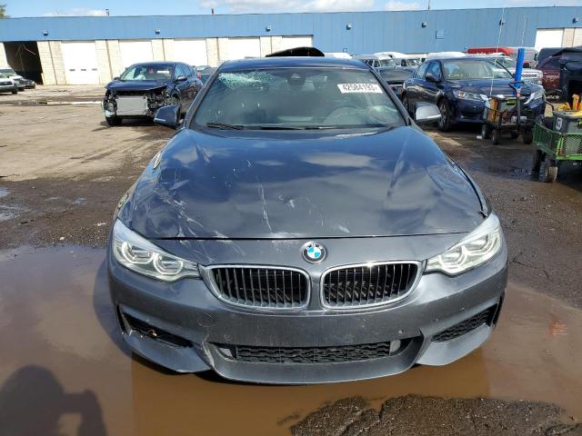 WBA3R5C5XFK372690 - 2015 BMW 435 XI GRAY photo 5