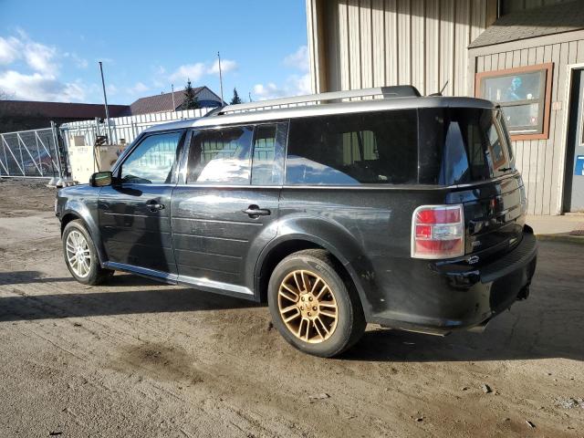 2FMHK6C89DBD22363 - 2013 FORD FLEX SEL BLACK photo 2