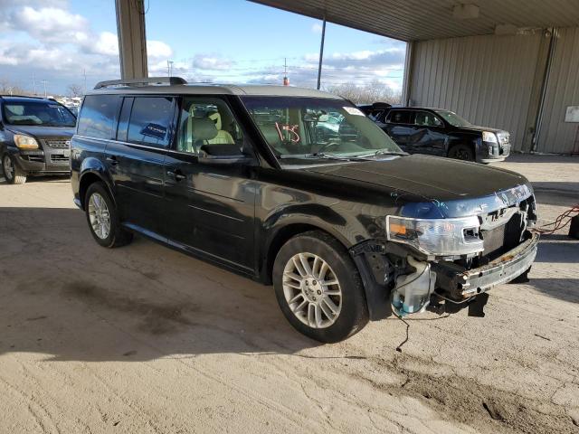 2FMHK6C89DBD22363 - 2013 FORD FLEX SEL BLACK photo 4