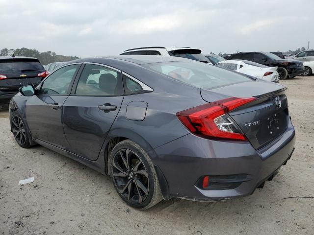 2HGFC2F88LH513248 - 2020 HONDA CIVIC SPOR GRAY photo 2