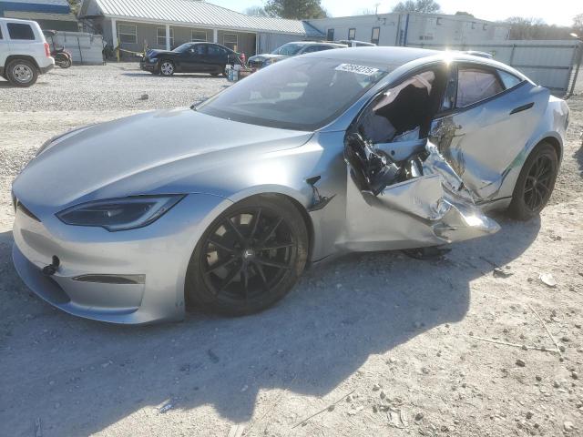 5YJSA1E56RF541102 - 2024 TESLA MODEL S SILVER photo 1