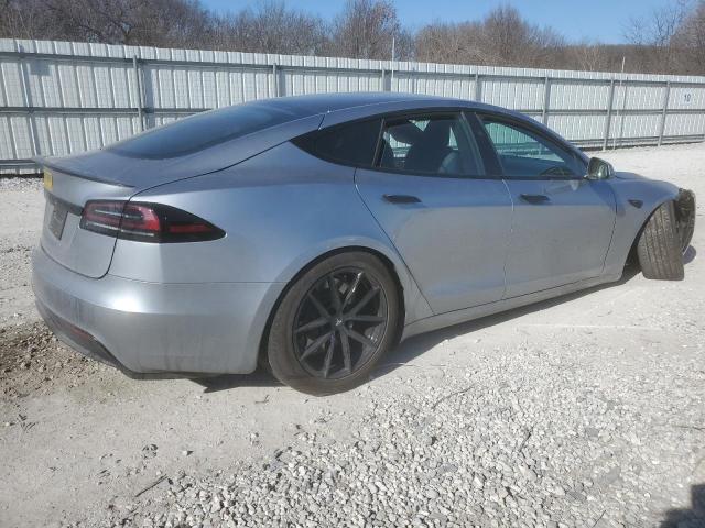 5YJSA1E56RF541102 - 2024 TESLA MODEL S SILVER photo 3