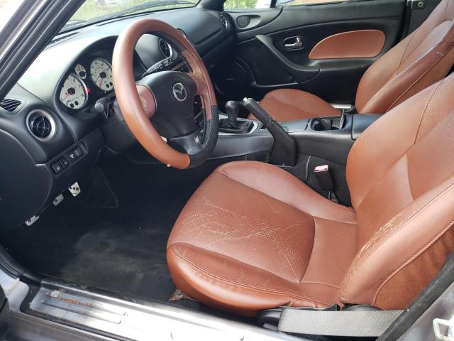 JM1NB353420225917 - 2002 MAZDA MX-5 MIATA BASE GRAY photo 7