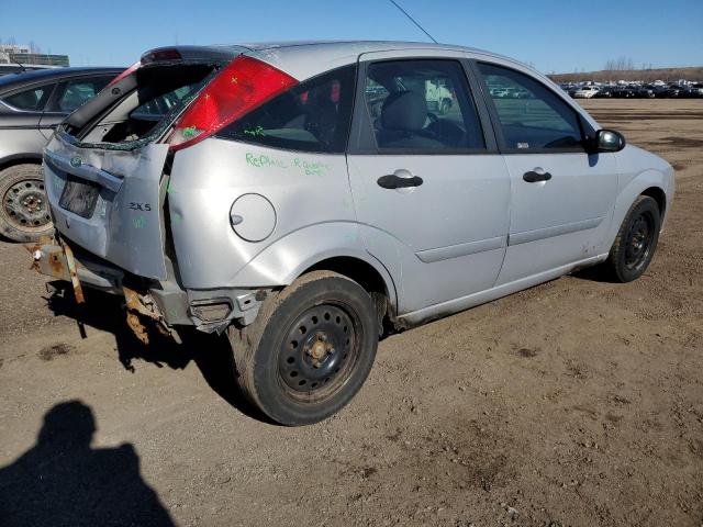 3FAFP37N55R128627 - 2005 FORD FOCUS ZX5 SILVER photo 3