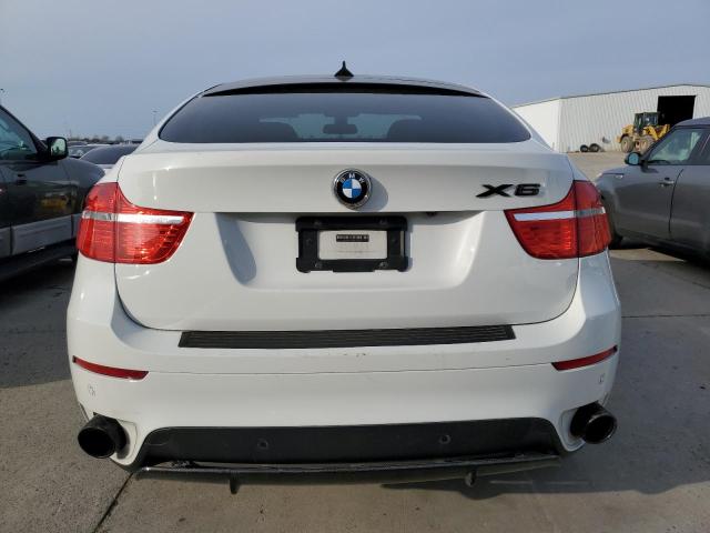 5UXFG2C56BLX06740 - 2011 BMW X6 XDRIVE35I WHITE photo 6