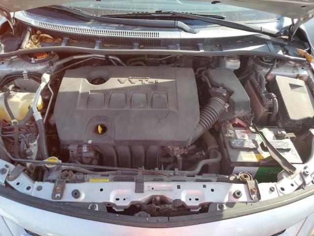 5YFBU4EE2CP059280 - 2012 TOYOTA COROLLA LE BASE SILVER photo 11