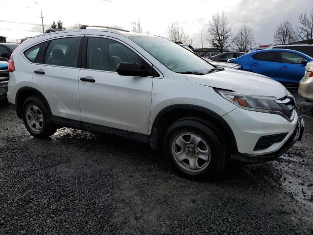 5J6RM4H37GL014692 - 2016 HONDA CR-V LX WHITE photo 4