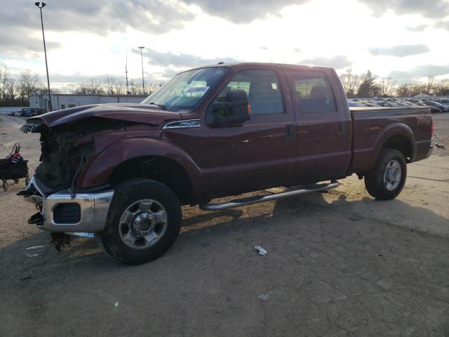 1FT7W2B67CEC47162 - 2012 FORD F250 SUPER DUTY BURGUNDY photo 1