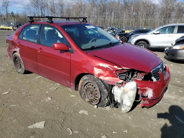 2T1BR30E56C580209 - 2006 TOYOTA COROLLA CE RED photo 4