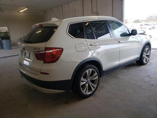 5UXWX7C58DL981686 - 2013 BMW X3 XDRIVE35I WHITE photo 3