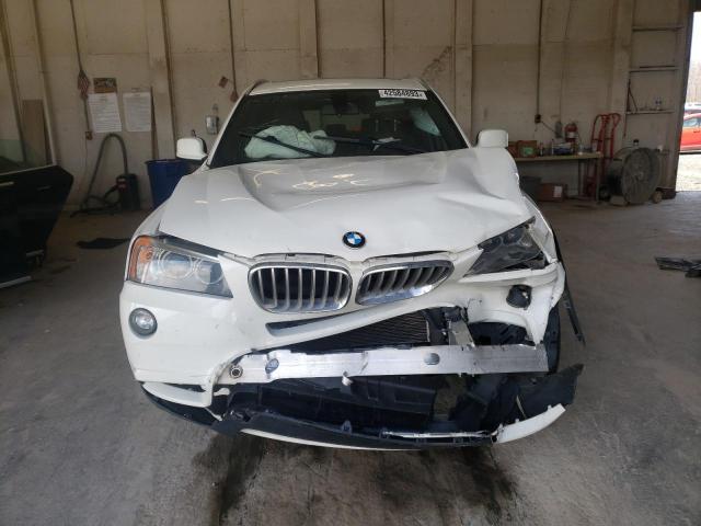 5UXWX7C58DL981686 - 2013 BMW X3 XDRIVE35I WHITE photo 5