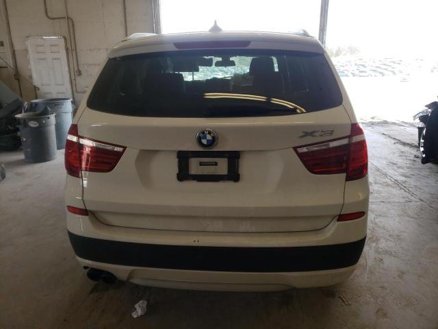 5UXWX7C58DL981686 - 2013 BMW X3 XDRIVE35I WHITE photo 6