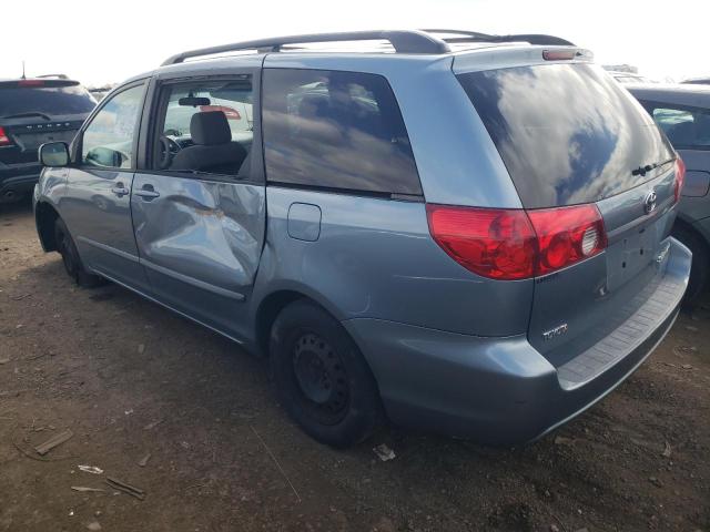 5TDZA23C86S442598 - 2006 TOYOTA SIENNA CE BLUE photo 2