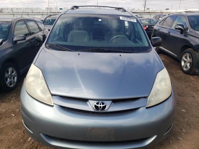 5TDZA23C86S442598 - 2006 TOYOTA SIENNA CE BLUE photo 5