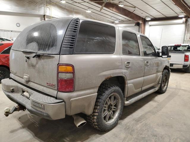 1GKEK63UX1J296582 - 2001 GMC DENALI GRAY photo 3