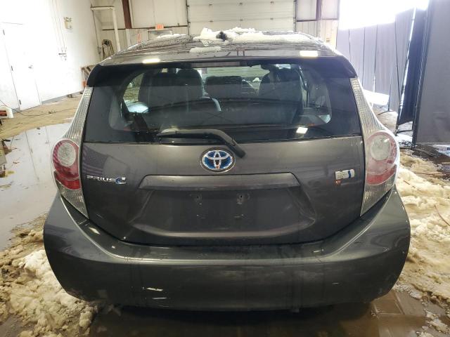 JTDKDTB33E1059549 - 2014 TOYOTA PRIUS C GRAY photo 6